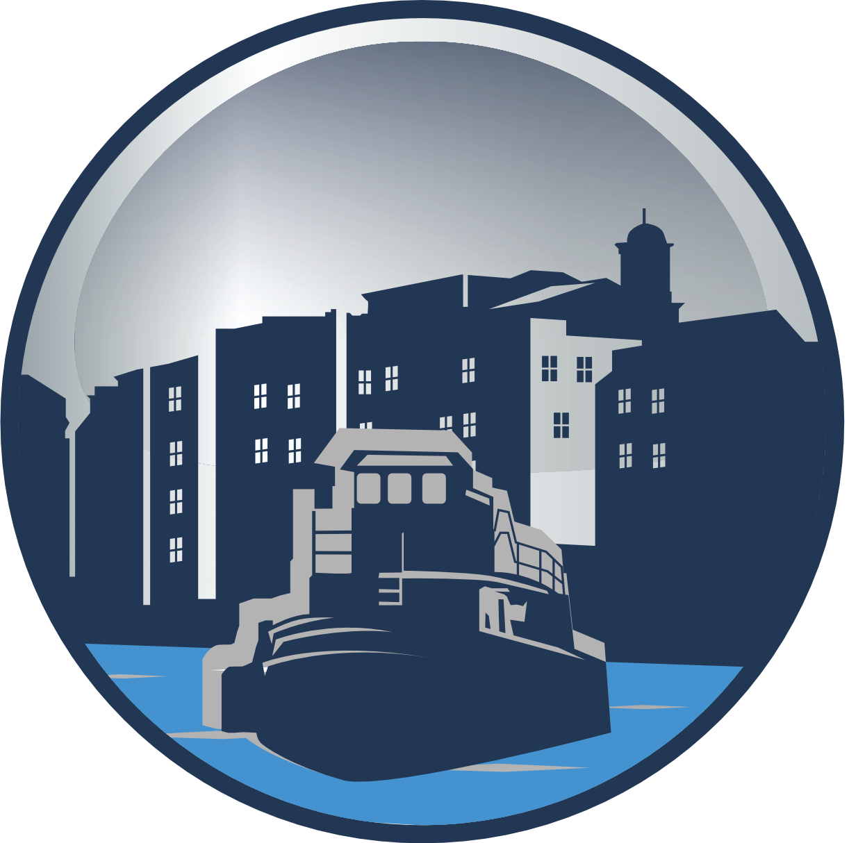 Port City Pinball logo